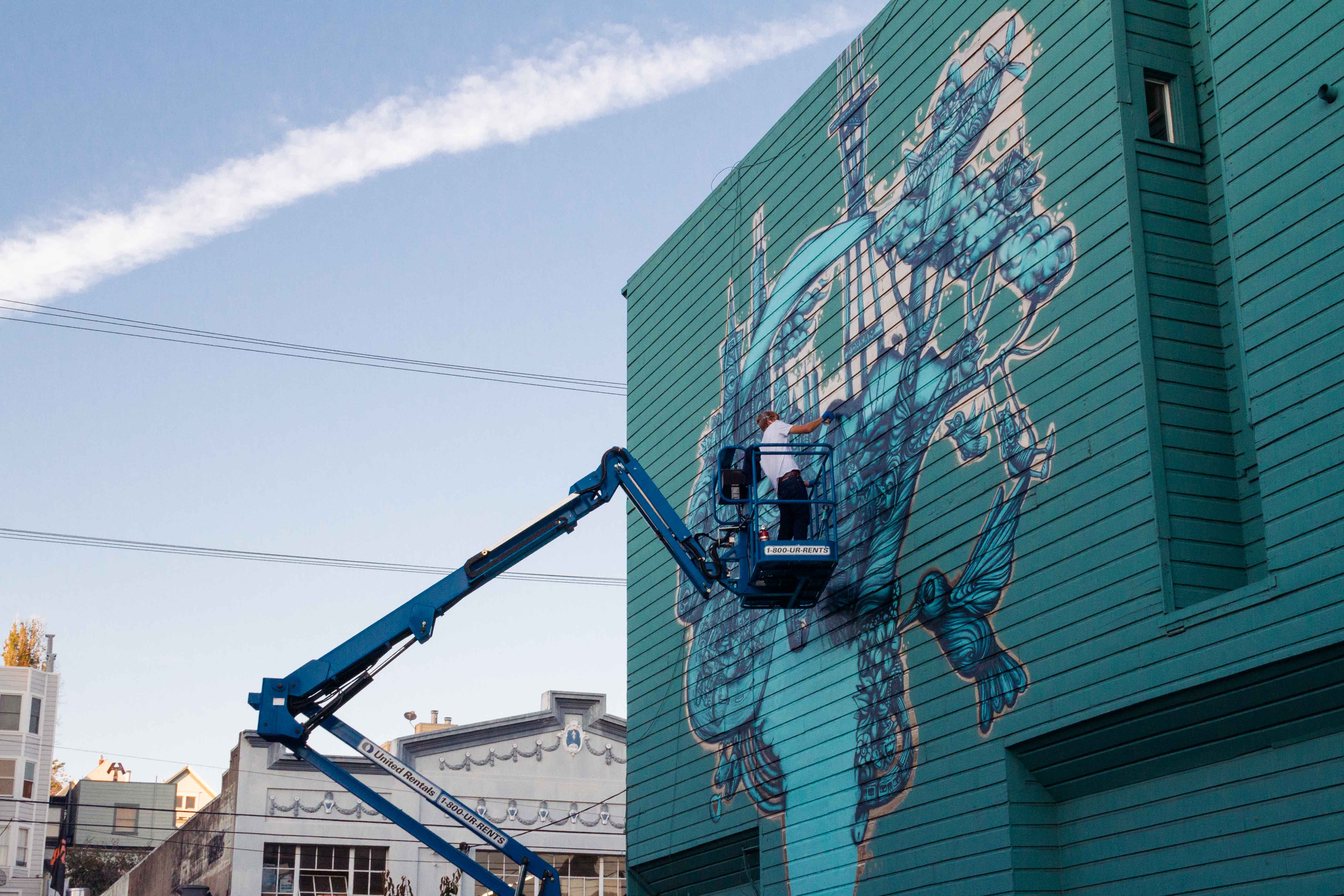 San Francisco Mural by Shawn Bullen/IDC Art House